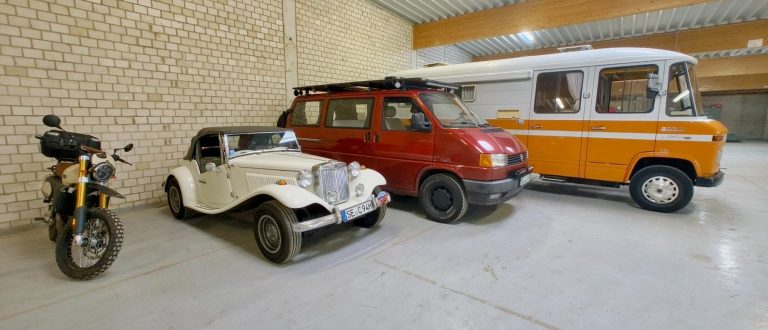 Stellplatz Winterlager Garage